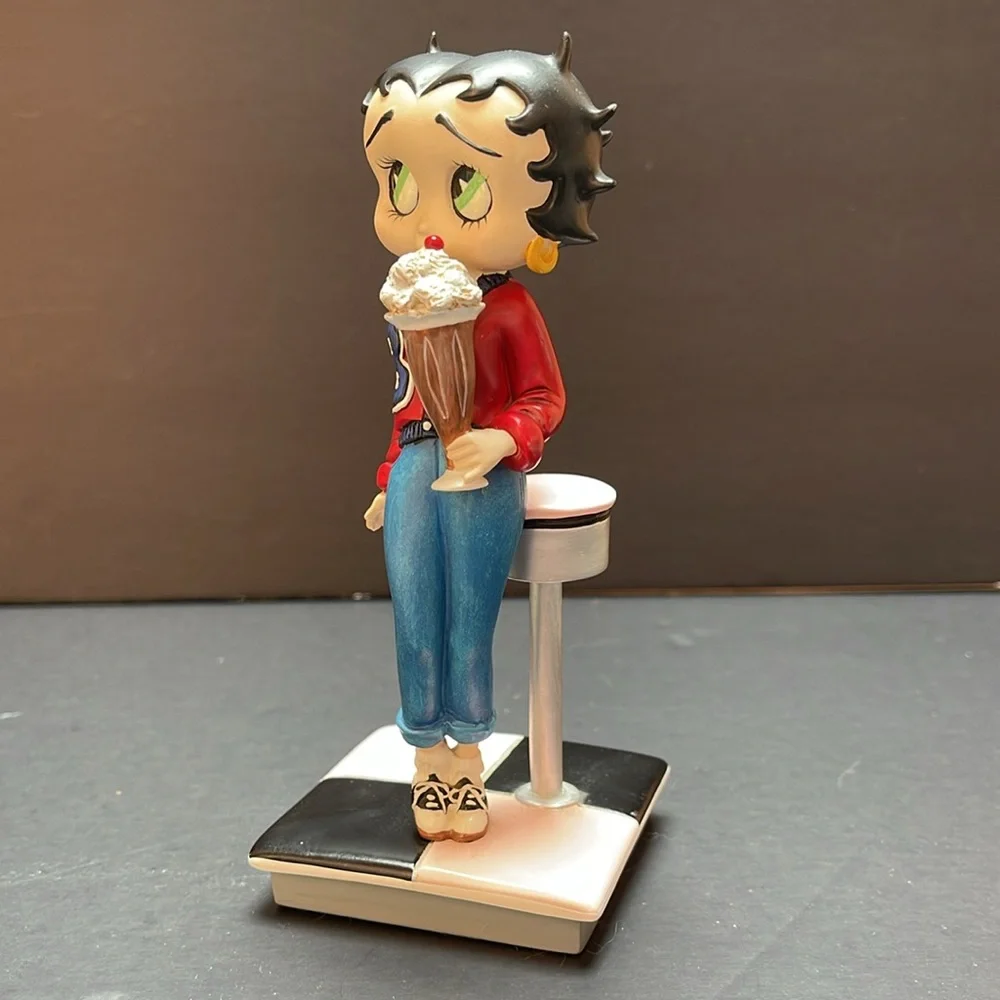 BETTY BOOP “Campus Cutie” by The Danbury Mint with C of A - stands 6.5” tall - Picture 2 of 9